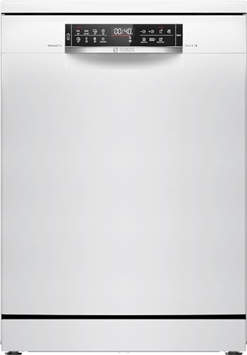 Bosch Serie 6, Freistehender Geschirrspüler, 60 cm, Weiß, SMS6ECW00E