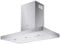 Hotte décorative ROSIeRES RTS900X - L 90 cm - Inox - 66 dB - 4 vitesses - Classse A - Eclairage LED