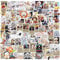 Luffy Aufkleber 100Pcs für Koffer, Skateboard, Laptop, Computer, Wasserflaschen, Auto, Teenager, Jungen und Mädchen, wasserfester Aufkleber