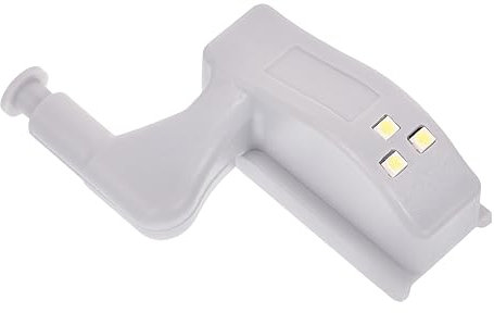 BESTonZON Scharnierlicht Led Für Schranktür Sensorbeleuchtung Schubladenlicht Weißes Licht Schranklicht Kommode Kleiderschrank Aufbewahrung Unterschranklicht Schrankinnenräume