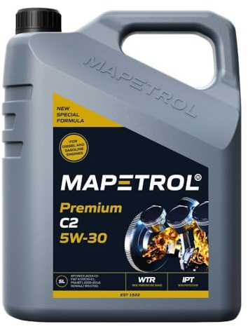 Mapetrol Premium C2 5W-30 5 Liter