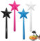 4 PCS Star Wand Salz- und Pfefferstreuer, Magic Wands 3 Löcher Die Gewürzflasche Nachfüllbar Gewürzwerkzeuge Salzspender Abnehmbare Licht Einhandbedienung Küchenzubehör