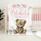 Babydecke mit Namen Personalisiert,Flauschige Warme Kuscheldecke mit Namen und Geburtsdatum,Geschenk Baby Taufe Geburt Mädchen Junge für Kinderdecke Namensdecke Krabbeldecke