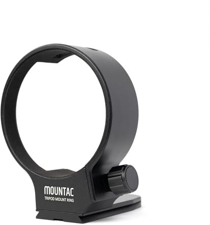 Mountac Stativ-Halterungsring für Sigma 100-400 mm f/5-6.3 DG OS HSM mit integrierter Arca-Typ-Schnellwechselplatte