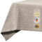 chambry Tischdecke 100% Leinen Stonewashed – Handarbeit Made in Germany – Größe und Farbe wählbar – hochwertige und nachhaltige Tischwäsche aus Naturmaterial - Sand 120cm x 220cm