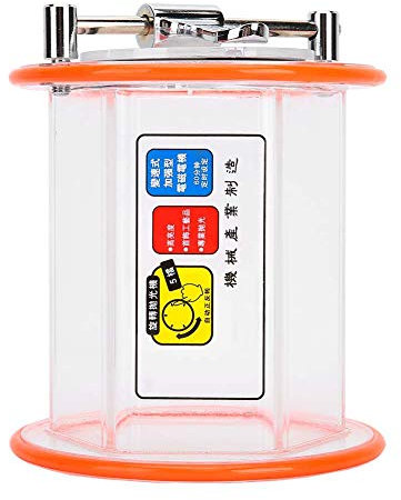 Kt6808 Rotation Timer Jewelry Polisher Bucket, Automatic 0-60 Min Rotation Timer Jewelry Polishing Bucket Mini Rotary Surface Polisher Bucket for Polishing Machine Accessories