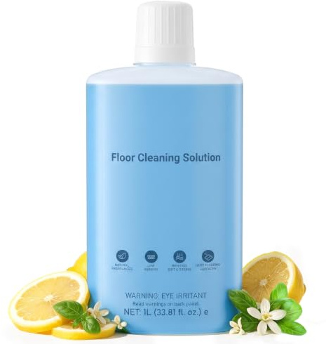 Cleaner Solution for Roborock Cleaning Solution Residue & Streak Free, Compatible with Roborock Robot Vacuum with Mopping and Wet & Dry Floor Cleaner Solution Pet Safe for Hardwood 1L, 33.8 Fl. OZ