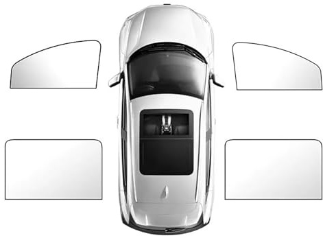 WBZHUSS Auto Seitenfenster-Sonnenschutz, für FIAT Ducato 2010-2025 UV-Schutz Faltbarer Sonnenschutz für Seitenfenster Schutzzubehör