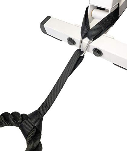 FirstChoice FitWorx Ankergurt-Set mit Battle Rope Workout Guide