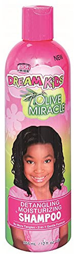 African Pride Dream Kids O/M Detangling Shampoo 12 Oz