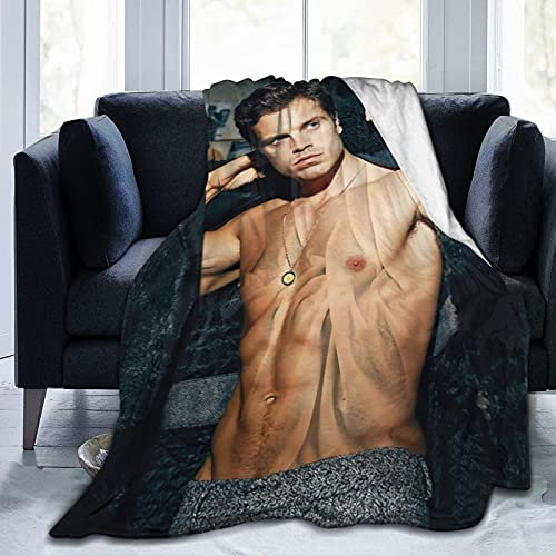 shenguang Decken Sebastian Stan Weiche und Bequeme Bettdecken Bettwäsche Micro-Pile Wolldecken Raumdekoration Teppiche Wohnzimmer Sofas Überwurfdecken