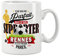 Mug foot Rennes - Je ne suis pas parfait mais je suis supporter de Rennes. Cadeau - Anniversaire - Noël - fête. Pour amis, famille. 11oz - 320 ML (RENNES)