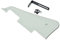 Dopro Gitarren-Pickguard für Epiphone Les Paul (3-lagig, mit schwarzer Halterung, elfenbeinfarben), K887+B600-DOPRO