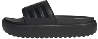 adidas Damen Adilette Platform Slides RUTSCHEN, Core Black/Core Black/Core Black, 42 EU
