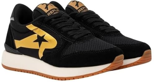 Replay Damen Gws9o .000.c0001t Sneaker, 003 Black, 40 EU