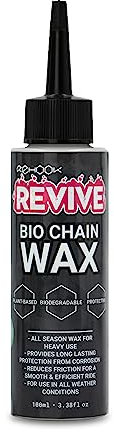 Rehook Revive Bio Chain Wax 100ml - Plant-Based, Biodegradable, Protective Bicycle Chain, Cassette, Drivetrain Lubricant Wax - Suitable for All Bike Types, Formulated for All Weather Conditions