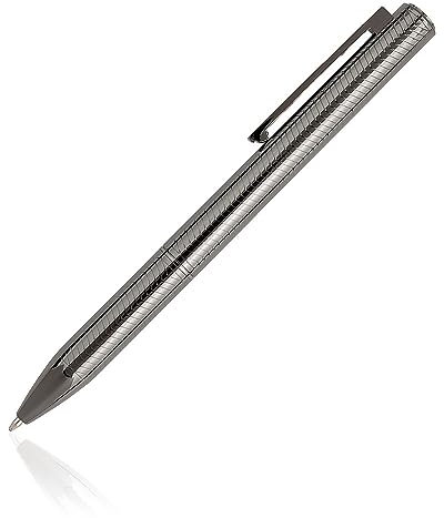 Pierre Cardin FESTIVAL Kugelschreiber gunmetal aus Metall mit Drehmechanismus, 1 stück (1er Pack)