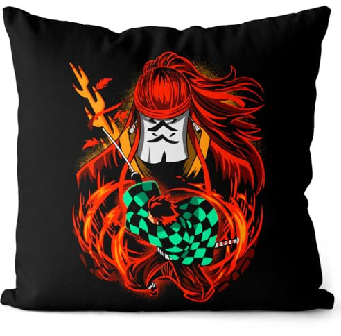 style3 Fire Dance Kissen mit Füllung 40cm Baumwolle Demon Anime Japan Manga