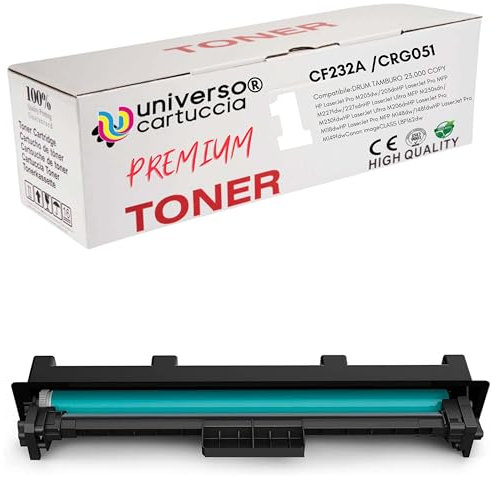 universo cartuccia - 32A CF232A CRG051 Drum kompatibel mit HP Laser Jet Pro M203D M203DN M203DW Laser Jet Pro MFP M227SDN M227D M227FDN M227FDW M203 M227 (Cf232A)