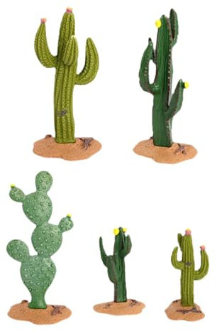 Ronyme Miniatur-Feengartenbaum, Modellbäume, Figur, künstlicher Baum, Eisenbahnlandschaftsbaum, Modell für Rollenspiel-Szenenlayout, Kaktus