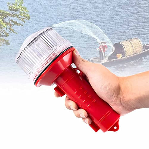 Solar Energy Boat Navigation Lights, Led Boat Lights, Ip65 Waterproof, -10°c-50°c, 2200mah Battery, Boat Anchor Light for Ship, Channel, High Altitude