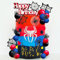 Roaring Good Time decorazione per torta di compleanno di supereroi bomboniere per feste di supereroi decorazione torta cupcake decorazione torta ragno