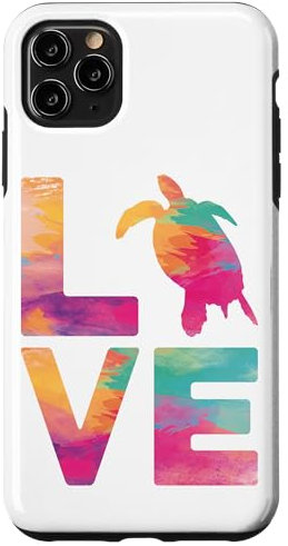 iPhone 11 Pro Max Sea Turtle Tortoise Love Case