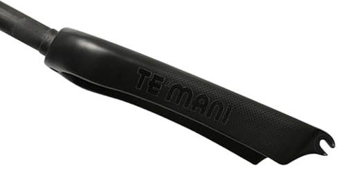 C Bremse BMX Starre Gabel 14/16/18/20 Carbon Falträder Gabeln 1-1/8 Gerade Rohr Fahrrad Vordere Gabeln Schnellspanner 9 * 74/100mm QR(100MM_18IN)