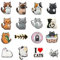 ZUWIJEQ 16 Stück Schuhanstecker Anstecker, Schuh Charms, Zubehör für Katzenschuhe, Pvc Shoe Blume Charms, Cartoon-Schuh-Dekoration, Mädchen Schuhschmuck Accessoires, Zubehör für Clogs Dekorationen