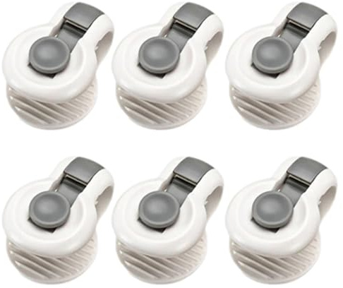 Bettdecken-Clips – 6 Stück Gepolsterte Bettdecken-Clips | Bettdecken-Befestigungsset, Sichere Verriegelung, Klemmen Verhindern Verschiebungen, Deckenbefestigungen Für Steppdecken, Kissen, Vorhänge