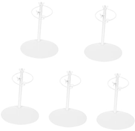 DIYEAH 5 Pz Alzata per Bouquet in Metallo portafiori Stabilizzatore per Bouquet Gabbia di Schiuma Floreale Porta Fiori freschi Alzata centrotavola Floreale Ferro da Stiro Bianca