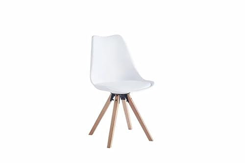 Generisch Esszimmerstuhl Küchenstuhl *Varde* 4er Set Designstuhl Stühle gepolstert Holzbeine