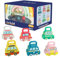 Jouets assortis et jouets jouets, blocs et clés de voiture | Numéros de voiture correspondant serrures et jouets clés | Véhicules amusants, jeu éducatif de motricité pour Noël,
