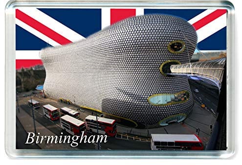 H369 Birmingham Jumbo Fridge Magnet UK Travel Refrigerator Magnet