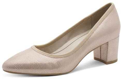 Jana Damen Pumps mit Blockabsatz Vegan