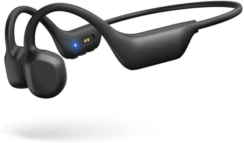 eppfun Bone Conduction Sports Headphones, Open-Ear Bluetooth Headphones | Lightweight & Fit, Wireless Headphones for Running Cycling Fitness