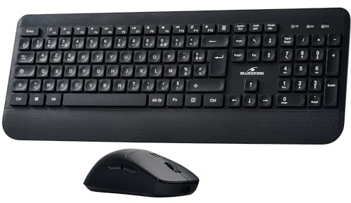 Bluestork Pack Office R2 - Clavier & Souris sans Fil Rechargeable AZERTY FR