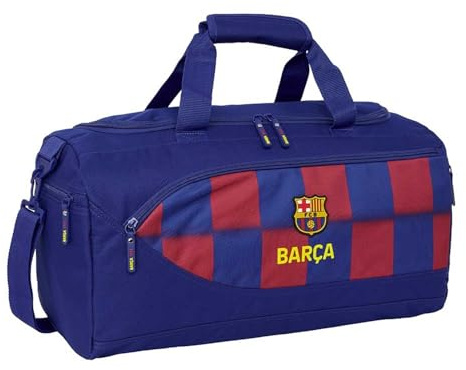 Safta FC Barcelona Rucksack, Unisex, verstellbare Griffe, leicht und bequem, ideal für Schule und Alltag, Barça-Rucksack, Unisex, Kinder, Gym II Tasche, Einheitsgröße