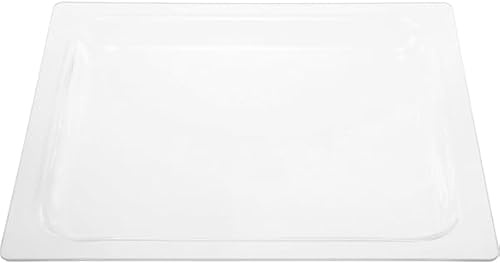 Masterpart Microwave Oven Glass Plate Tray To Fit Neff 00114537 | 38 x 32 x 1.8cm Microwave Oven Cookers Glass Tray, Dishwasher Safe, 114537