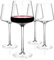 LUXBE - Crystal Wine Glasses - Set of 4-600ml - Tall Handcrafted Red or White Wine Glass - Lead-Free Crystal Glass - Professional Wine Tasting - Burgundy - Pinot Noir - Bordeaux