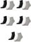 PUMA unisex Quarter Sportsocken Kurzsocken Socken 271080001 15 Paar, Farbe:Mehrfarbig, Menge:15 Paar (5x 3er Pack), Größe:43-46, Artikel:-882 grey/white/black
