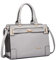 WLDOCA Hundetransportbox, Katzentransportbox, Hundetragetasche, Handtasche, Tragetasche, Bis 4Kg(Grau)