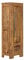 Woodkings® Bad Hochkommode Stark aus massiven Palisander Holz Kommode im Landhaus Stil Badhochschrank Badmöbel Badezimmerhochschrank Badschrank Echtholz