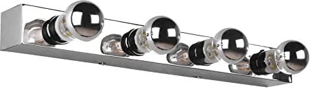 Trio Leuchten Bad Wandleuchte Theatro 283600406, Metall Chrom, exklusiv 4x E27