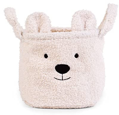 Pannier teddy 25x20x20 ecru