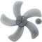 Aislor Plastic Fan Blades Replacement Part Fits for 16-inch Standing Pedestal Fan or Table Fanner Type M 16 Inch