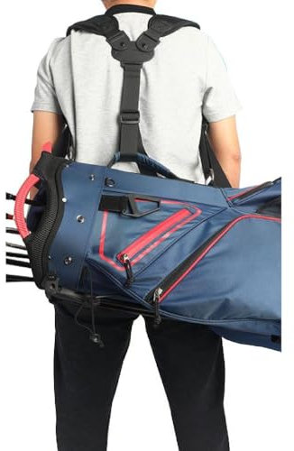 Ranuw Bequemer Golftaschen Schultergurt Verstellbare Doppelte Schultergurte Rucksack Tragegurt Golftaschen Zubehör Golftaschen Schultergurt Bequem