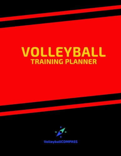 Volleyball training planner: Journal for trainer and coaches, 2 sketches per page