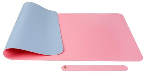 JNAWA Nail Arm Rest Mat Pink Foldable and Washable Nail Cushion Table Pad Double Sided Nail Art Table Pad for Manicure Pillow Salon Technician Accessories