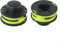 For RYOBI RAC118 RLT3525S Replacement Spool Line Trimmer Strimmer, Black+Yellow Color, Quick Delivery(2pcs)